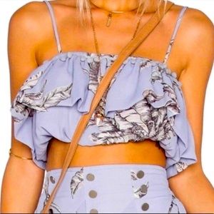 Tularosa Floral Crop Top